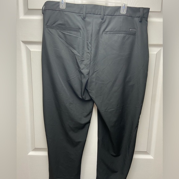 Men's Black Devin Coollite Stretch Pants / Dress Pants 36/30 - Picture 4 of 8